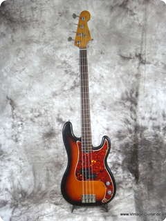 Fender Precision Bass 1962 Sunburst