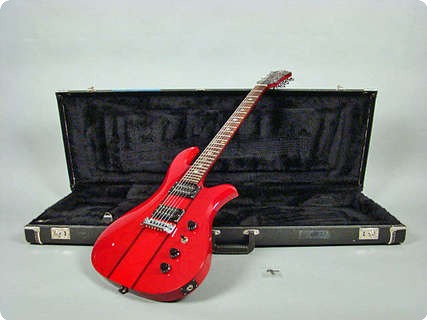Bc Rich Eagle Deluxe ** On Hold ** 2001 Trans Red