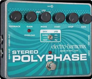 Ehx Tereo Polyphase	 Analog Optical Envelope/lfo Phase Shifter 2014