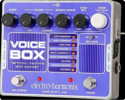 Ehx  Box Vocal Harmony Machine Vocoder 2014