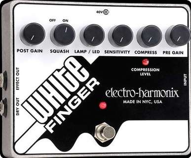 Ehx White Finger Analog Optical Compressor 2014