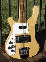 Rickenbacker 4001 Lefthanded Bass 1981 Mapleglo Finish