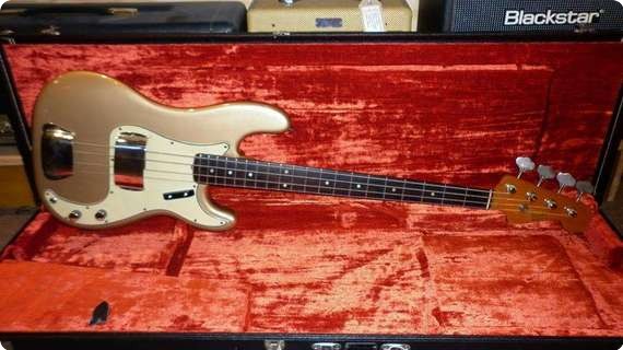 Fender Precision Bass 1965 Shoreline Gold