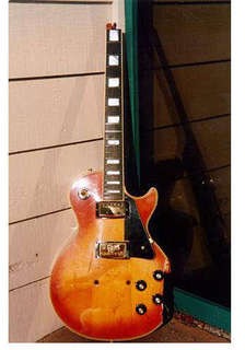 Gibson Pete Townshend’s 1973 Gibson Les Paul Custom 1973 Sunburst
