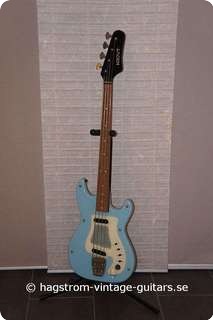 Hagstrom Kent Pb 24 Bg 1963 Baby Blue