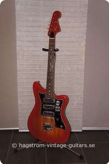 Hagstrom Automatic Corvette 1965 Redburst