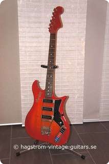 Hagstrom Corvette 1966 Redburst