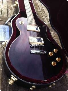 Gibson Custom Shop Les Paul Standard   Black Opal Rose 2010 Black Opal Rose