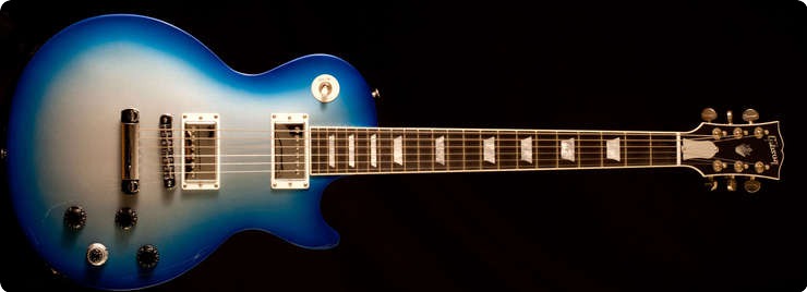 Gibson Les Paul Robot First Edition 2014 Blue/silver Burst