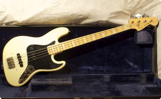 Fender Jazz  1978 Olympic White
