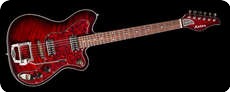 Katar Popmaster Thinline 2014 Cabaret Red Burst