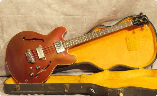 Gibson Eb2d 1967 Sparkling Burgundy 