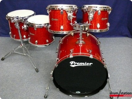 Premier Classic Maple Shell Set  Red Glitter (wrap)