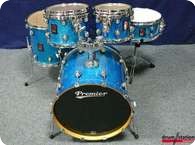 Premier Genista Maple Shell Set Blue Sparkle