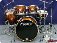 Sonor Ascent Drumset Burnt Fade Stage 3