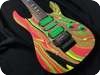 Ibanez V 77 MC Steve Vai 7 String Passion And Warfare Universe 1991-Swirl Multicolor