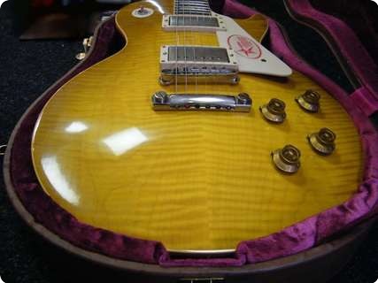Gibson Les Paul R9 Custom Shop 2014 Lemon Burst