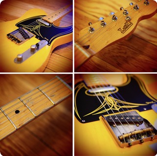 (lsl) Lance Lerman Guitars T Bone Hot Rod Exclusive  2014 See Through Butterscotch