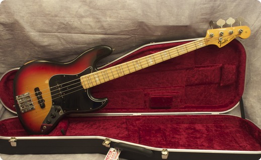 Fender Jazz  1974 Sunburst