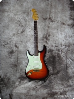 Fender Stratocaster Lefthand 50 Years Anniversary 1996 3 Tone Sunburst