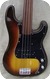 Fender Precision Bass Fretless 1981-Sunburst