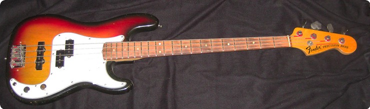 Fender Precision 1971 Sunburst