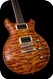 DTM David Thomas McNaught Vintage Double Cut Piezo 2003-Amber Finish