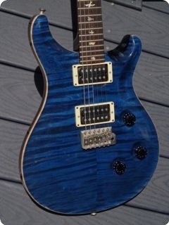 PRS Custom 24 “10” Top 20th Anniversary 2005 Whale Blue Guitar For 