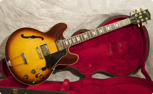 Gibson ES335 TD 1974 Sunburst Guitar For Sale Andy Baxter Bass