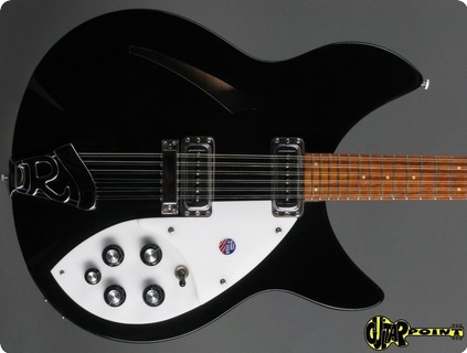 Rickenbacker 330 / 12      12 String 1992 Jetglo (black)