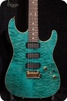 Tom Anderson Hollow Drop Top 2014 Transparent Teal