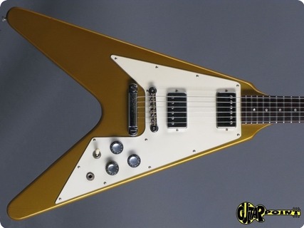 Gibson Flying V 1980 Gold 