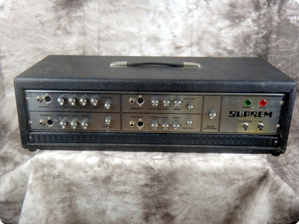 Suprem Suprem 80 1969 Black Tolex