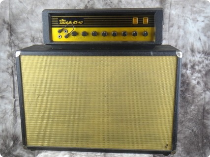 Echolette Bs 40 + Et 100 2x12 Inch Cabinet Black Tolex