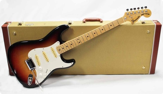 Fernandes Burny Custom Strat 1977 Three Tone Sunburst