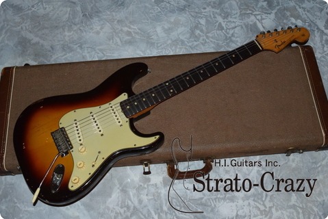 Fender Usa Stratocaster 1962 Three Tone Sunburst