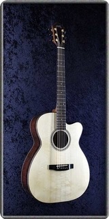 Stevens Custom Guitars Model Om Cutaway 2019 Natural 