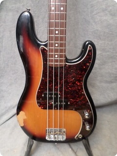 Fender Precision Bass Av62 Sunburst