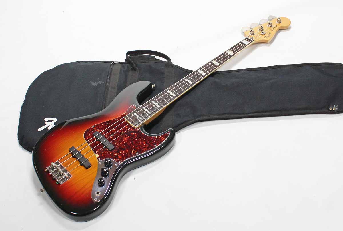 Fender Japan Jazz Bass JB 75 80 1988 3 Tone Sunburst Bass For Sale