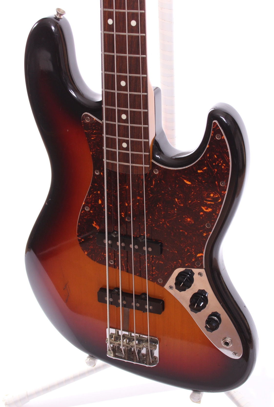 Fender Jazz Bass '62 Reissue 1989 Three-tone Sunburst Bass For Sale