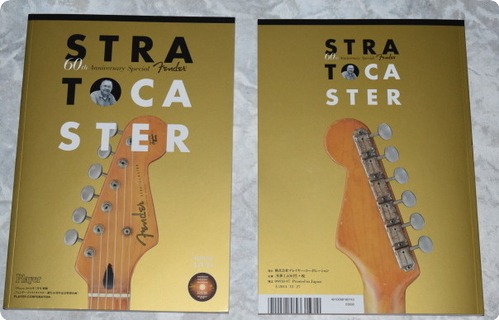 Japanese New Guitar Book 60th Anniversary Fender Stratocaster 2014