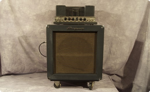 Ampeg B15nf 1966 Blue Checked Tolex