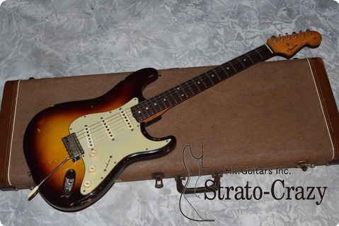 Fender Usa Stratocaster 1961 Three Tone Sunburst