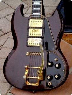 Gibson Sg Custom 1972 Dark Walnut