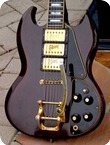 Gibson SG Custom 1972 Dark Walnut