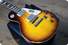 Gibson Custom Shop Joe Perry Artist Signature Aged By Tom Murphy 2013 Tobacco Burst