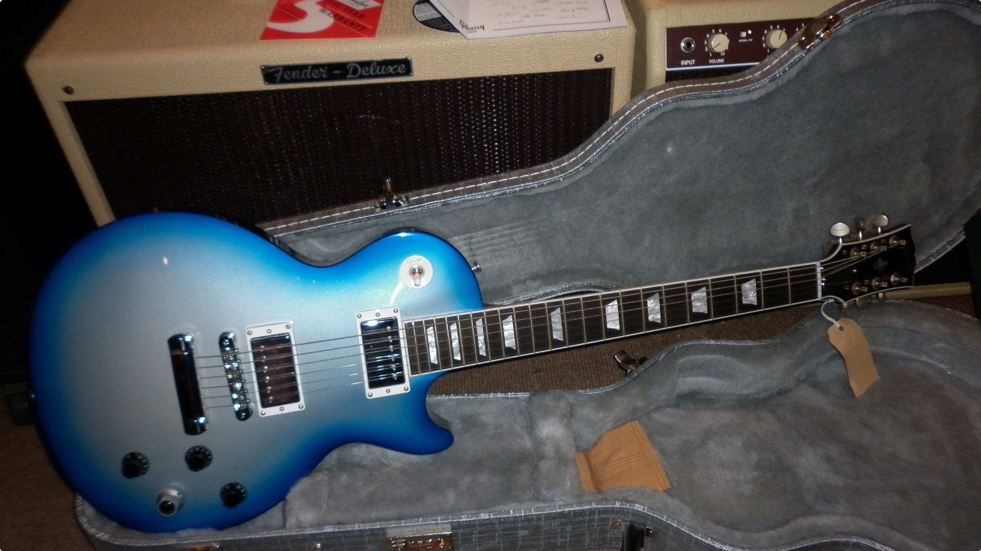 Gibson Robot Les Paul Ltd. Edition 1st Run 2007 Blue Sunburst Guitar