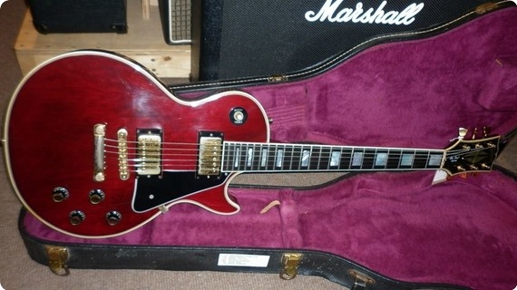 Gibson Les Paul Custom 1976 Wine Red
