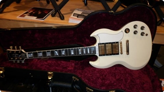 Gibson Les Paul Sg Custom 2012 Ivory White
