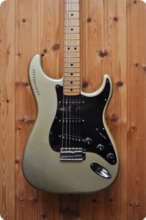 Fender Stratocaster 25th Anniversary 1979 Silver (turned Green/gold)